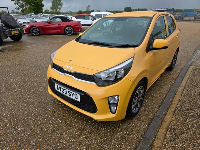 Kia Picanto Dpi 3 Hatchback AV23SYO Yellow #3