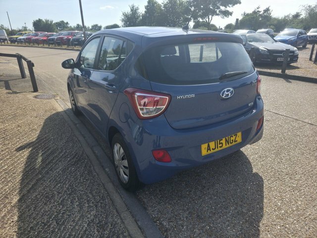 Hyundai I10 Se Hatchback AJ15NGZ Blue #6