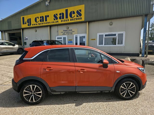 Vauxhall Crossland X Turbo Elite Nav Suv Orange