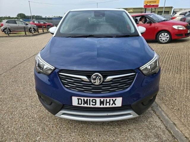 Vauxhall Crossland X Turbo Gpf Elite Suv DM19WHX Blue #3