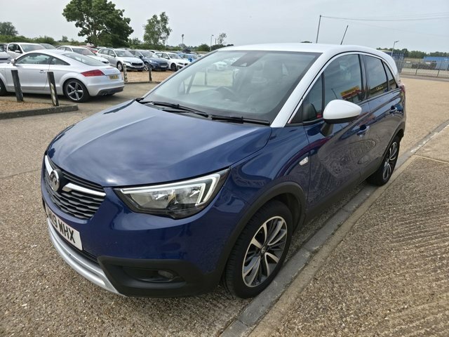 Vauxhall Crossland X Turbo Gpf Elite Suv DM19WHX Blue #4