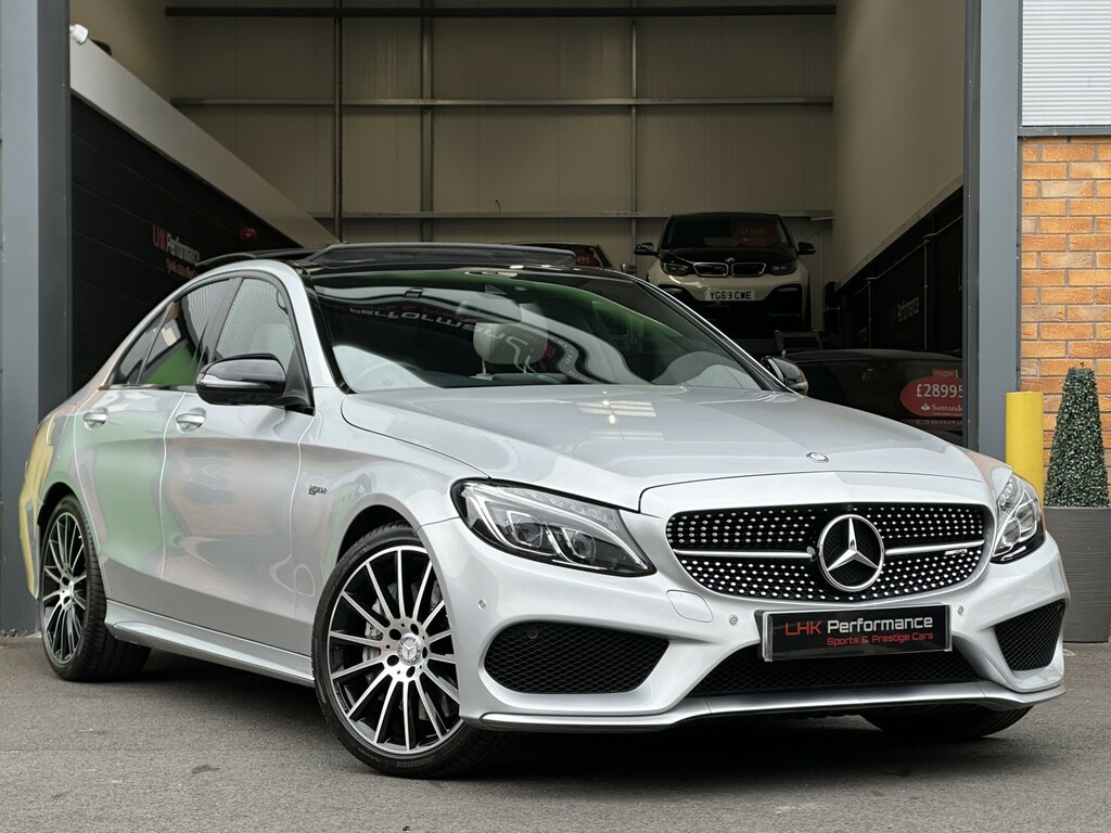 Mercedes-Benz C Class Saloon 3.0 C43 V6 Amg Premium Plus Saloon Pe Silver