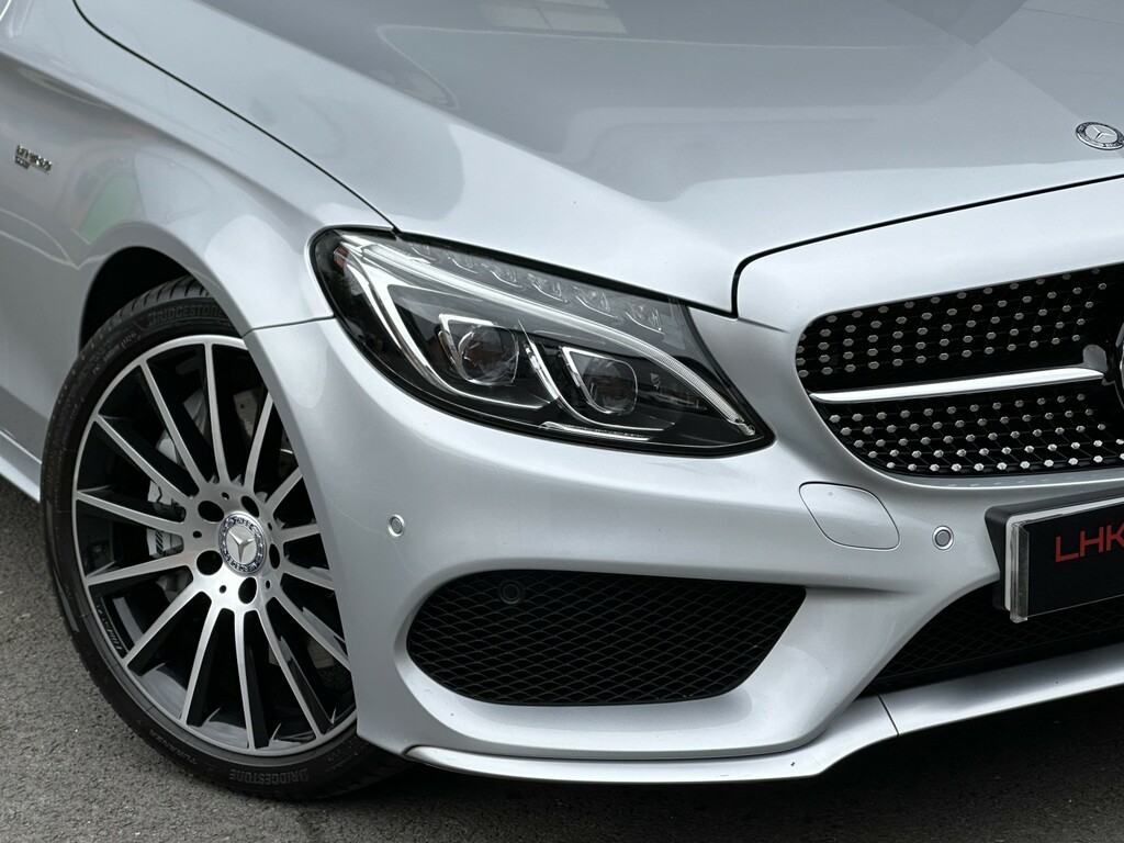Mercedes-Benz C Class Saloon 3.0 C43 V6 Amg Premium Plus Saloon Pe WJ66LPV Silver #2