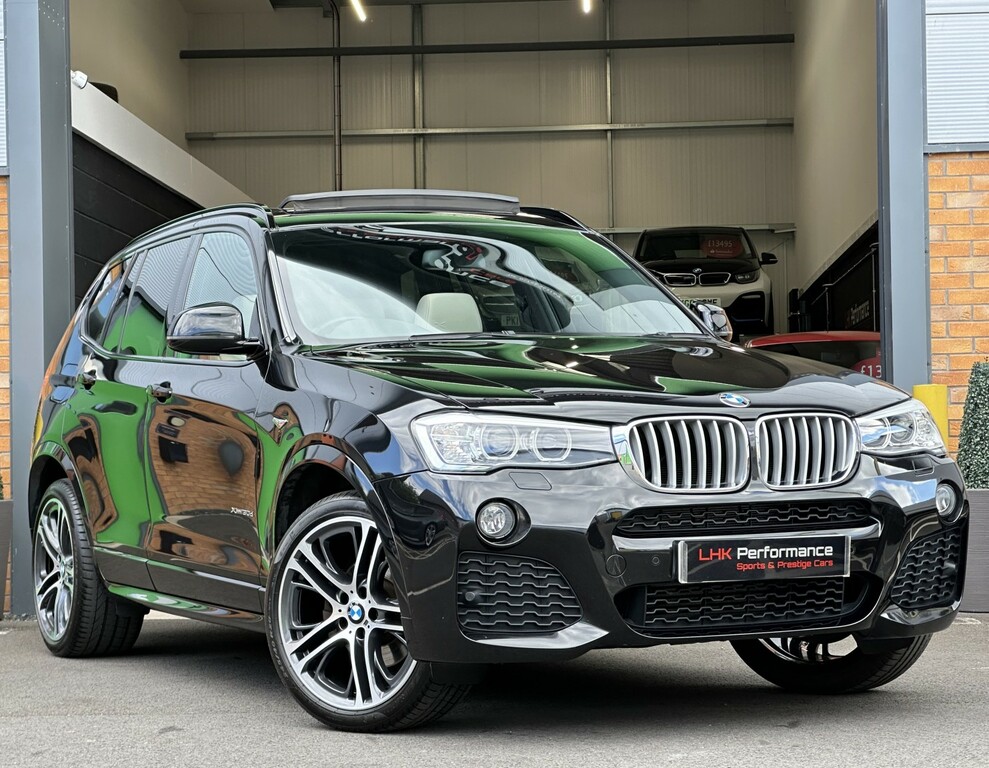 BMW X3 Suv 30D M Sport Suv Xdrive Euro 6 Black