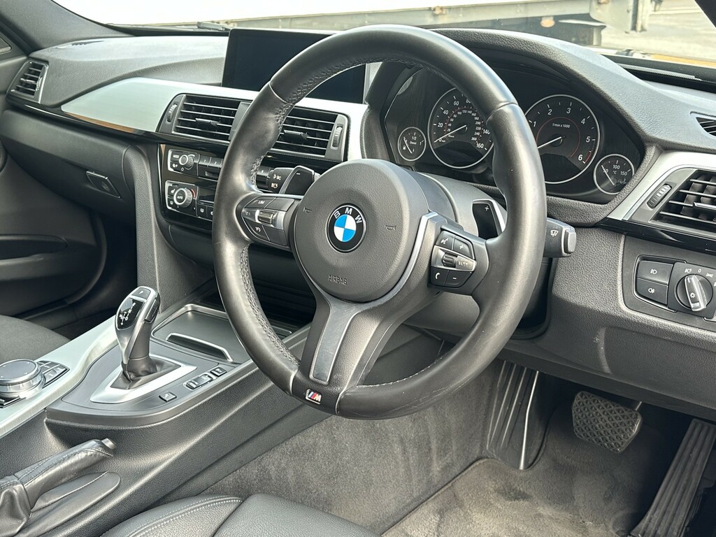 BMW 3 Series Saloon 3.0 335D M Sport Saloon Xdr FM66ZFB Black #3