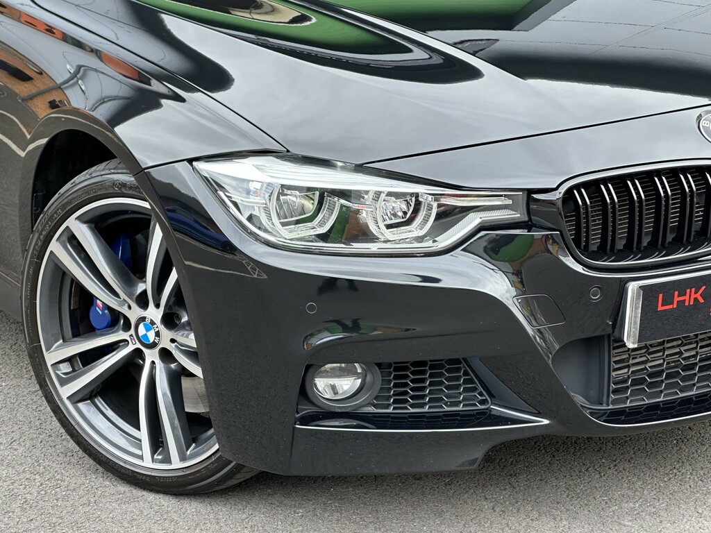 BMW 3 Series Saloon 3.0 335D M Sport Saloon Xdr FM66ZFB Black #2