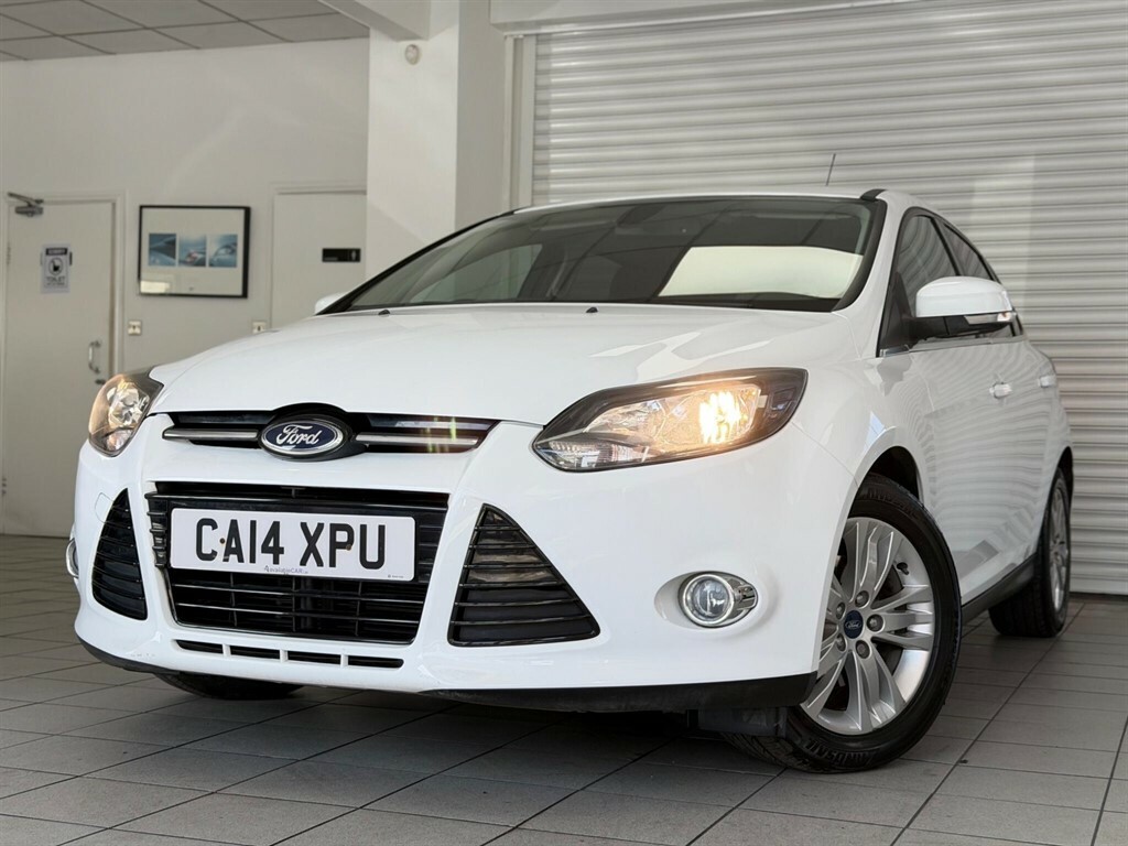 Ford Focus 1.6 Tdci Titanium Navigator Euro 5 Ss White