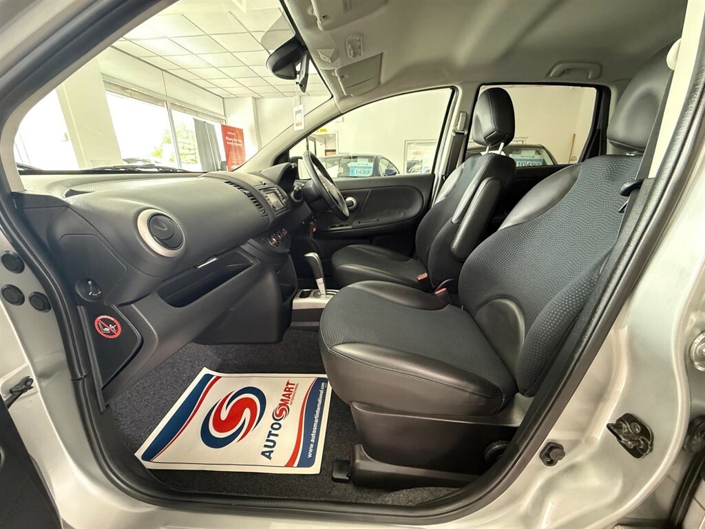 Nissan Note 1.6 16V N-tec Euro 5 Silver #6