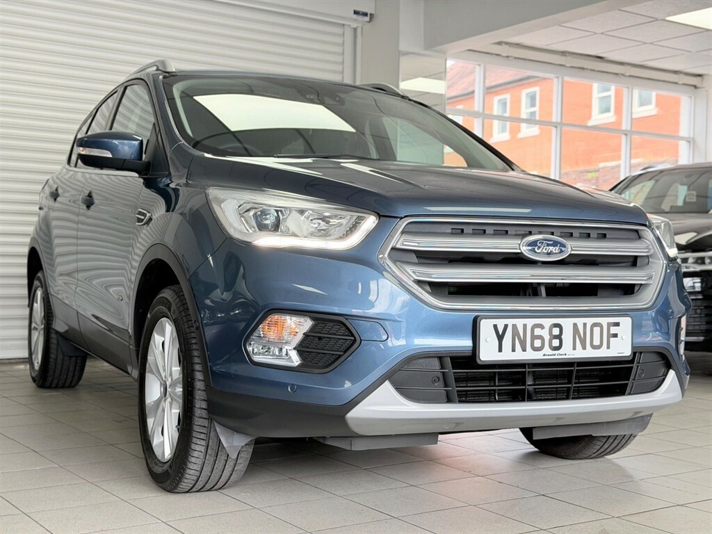 Ford Kuga 1.5T Ecoboost Titanium Awd Euro 6 Ss YN68NOF Blue #4