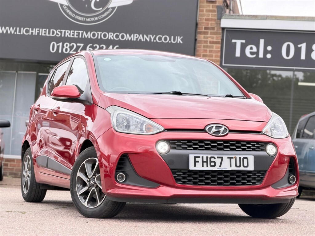 Hyundai I10 1.2 Premium Euro 6 Red