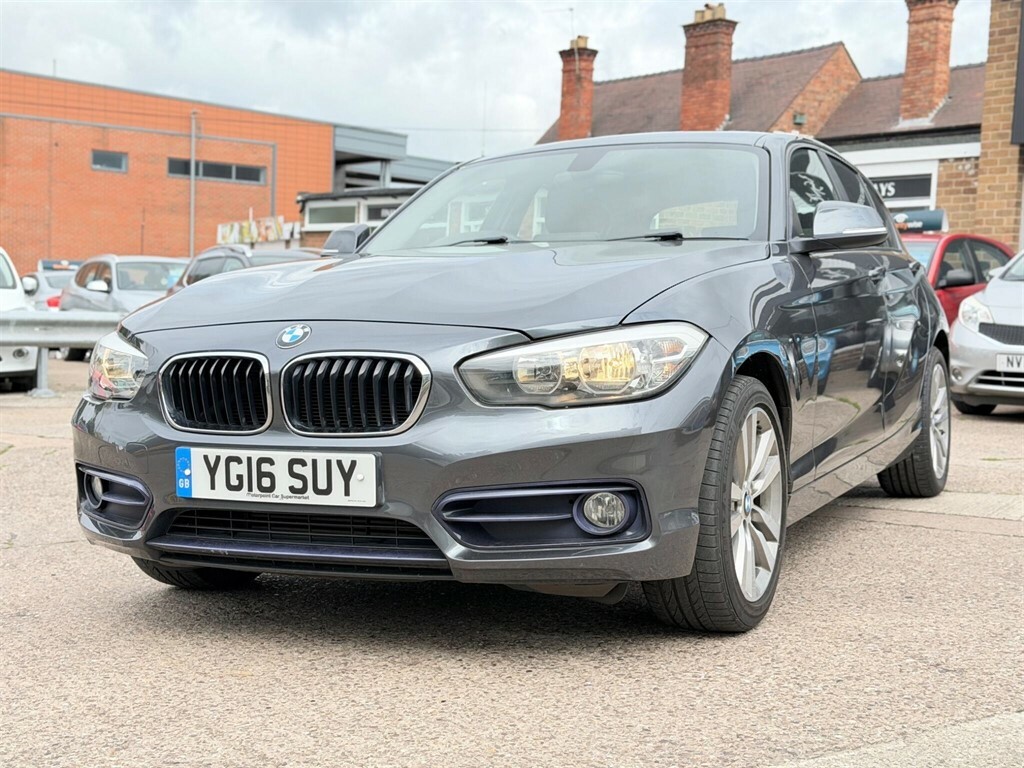 BMW 1 Series 1.5 116D Sport Euro 6 Ss YG16SUY Grey #5