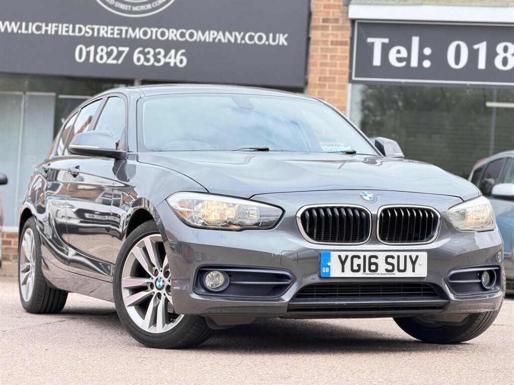 BMW 1 Series 1.5 116D Sport Euro 6 Ss Grey