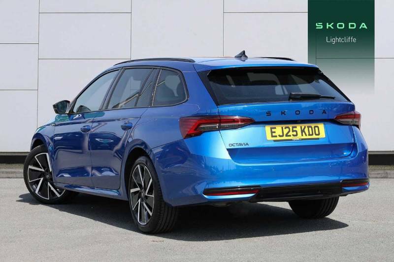 Skoda Octavia 1.5 Tsi 150 E-tec Sportline Dsg - 2025 25 EJ25KDO Blue #3