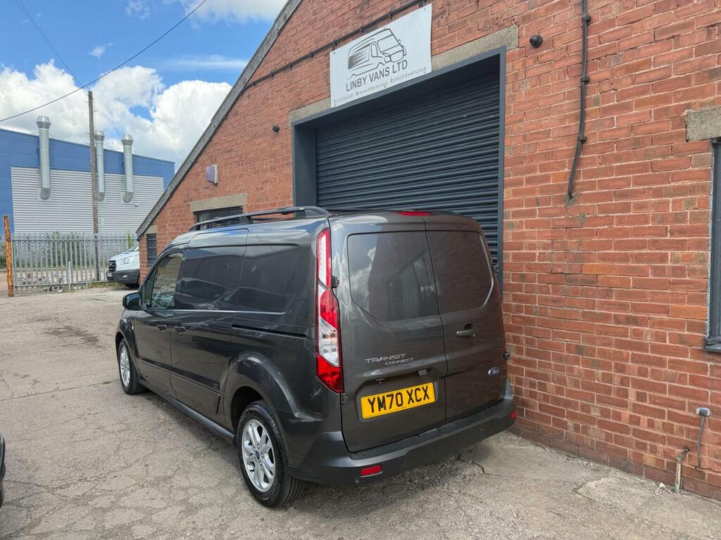 Ford Transit Connect 1.5 240 Ecoblue Limited L2 Euro 6 Ss YM70XCX Grey #4