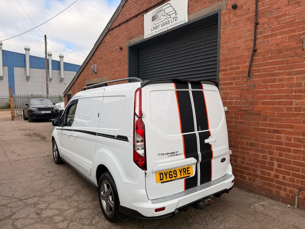 Ford Transit Connect 1.5 240 Ecoblue Sport L2 Euro 6 Ss DY69YRE White #4