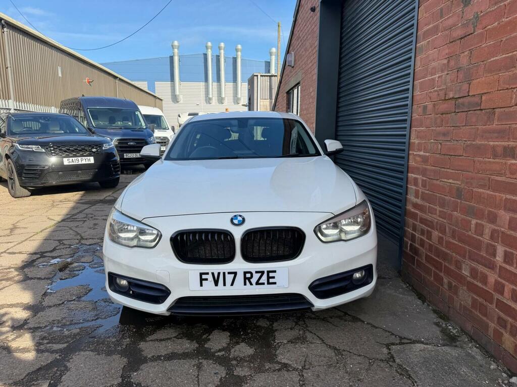 BMW 1 Series 2.0 118D Sport Euro 6 Ss FV17RZE White #2