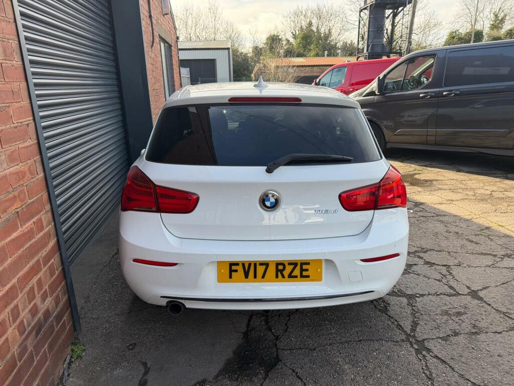 BMW 1 Series 2.0 118D Sport Euro 6 Ss FV17RZE White #6
