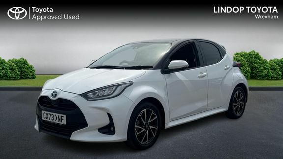 Toyota Yaris Design CX73XNF White #3