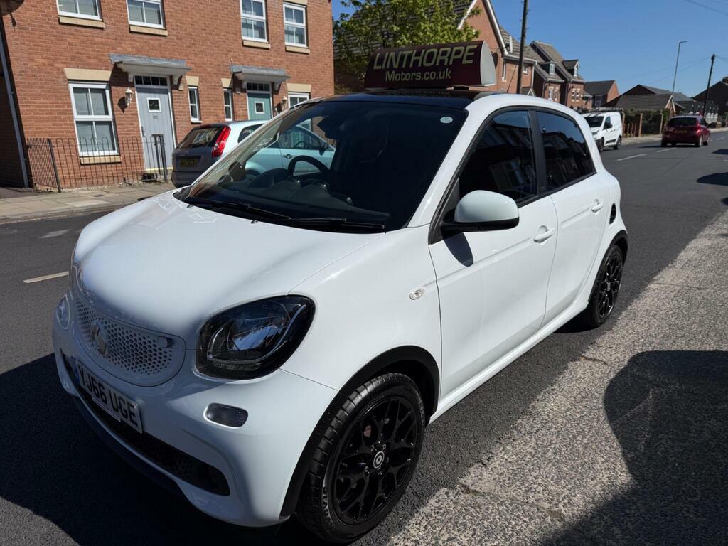 Smart Forfour 1.0 Edition White Twinamic Euro 6 S S YJ66UGE White #5