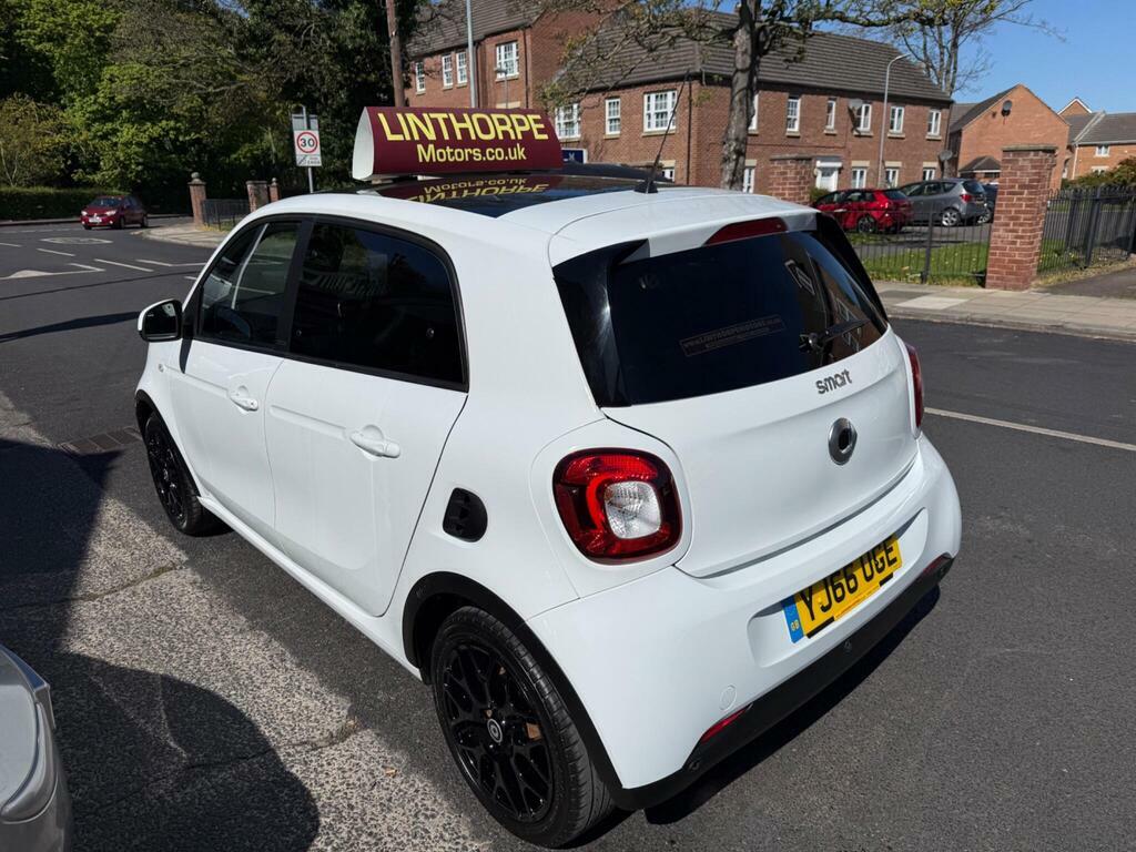 Smart Forfour 1.0 Edition White Twinamic Euro 6 S S YJ66UGE White #4