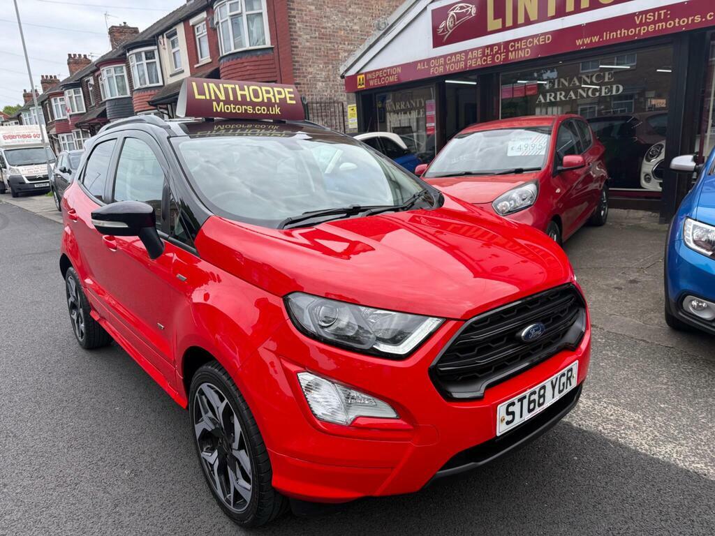 Ford Ecosport 1.5 Ecoblue St-line Awd Euro 6 S S Red