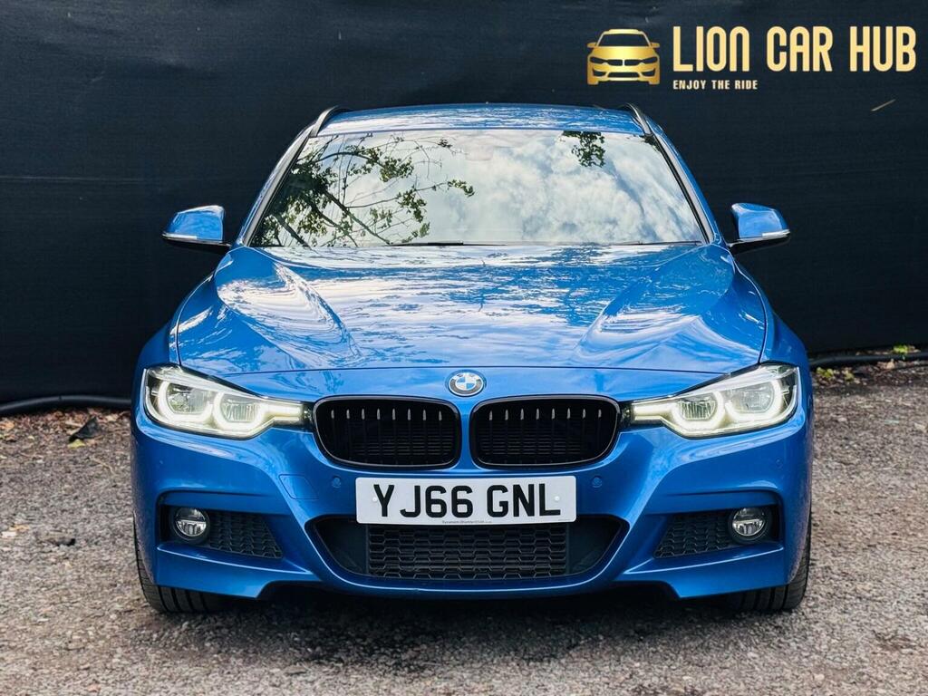 BMW 3 Series 2.0 320D M Sport Touring Euro 6 Ss YJ66GNL Blue #5