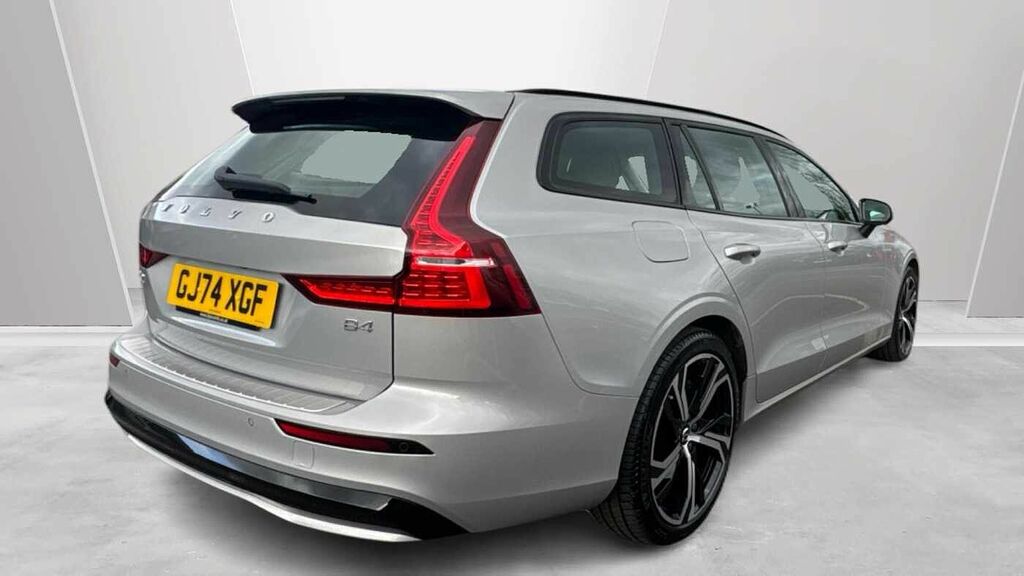Volvo V60 Plus, B4 Mild Hybrid, Google - Power Tailg GJ74XGF Silver #2