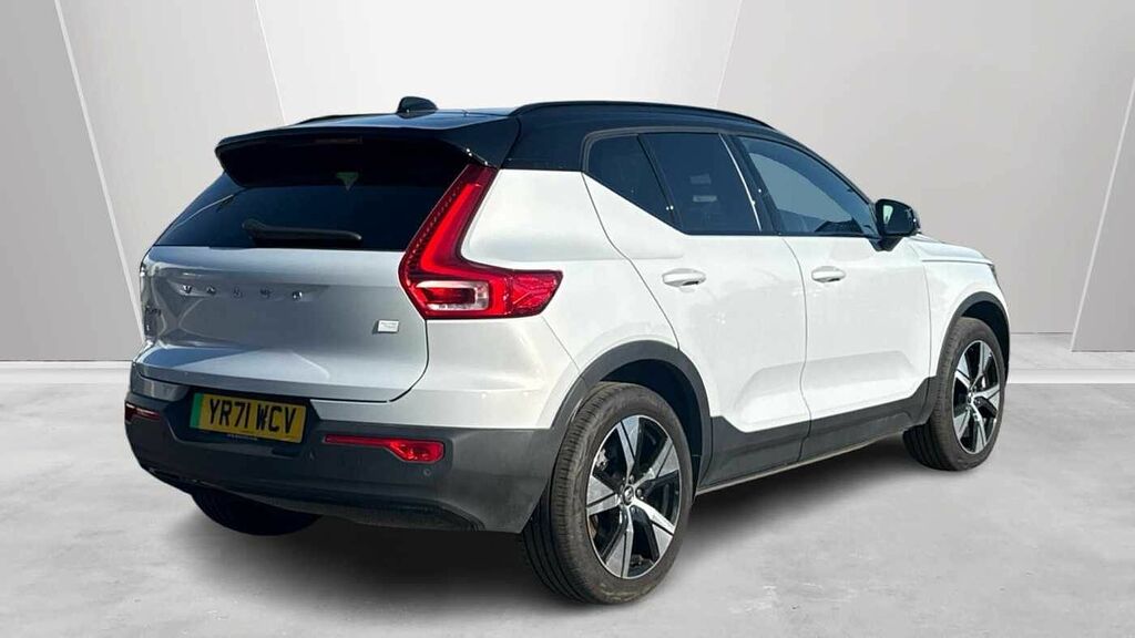 Volvo XC40 Recharge Plus, Twin Motor YR71WCV Silver #2
