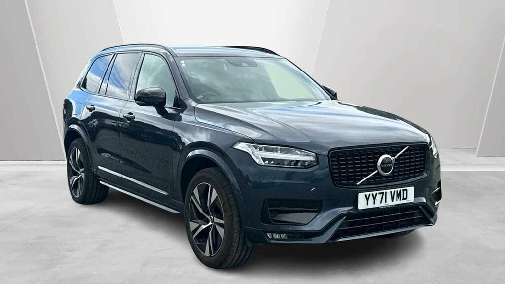 Volvo XC90 R-design, B5 Awd Mild Hybrid, 7 Seats YY71VMD Blue #2