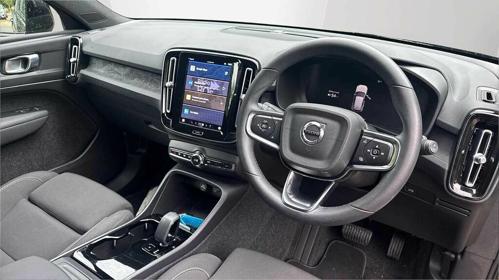 Volvo XC40 Recharge Plus, Twin Motor Pilot Assist-google-pow CF72UKA Black #4