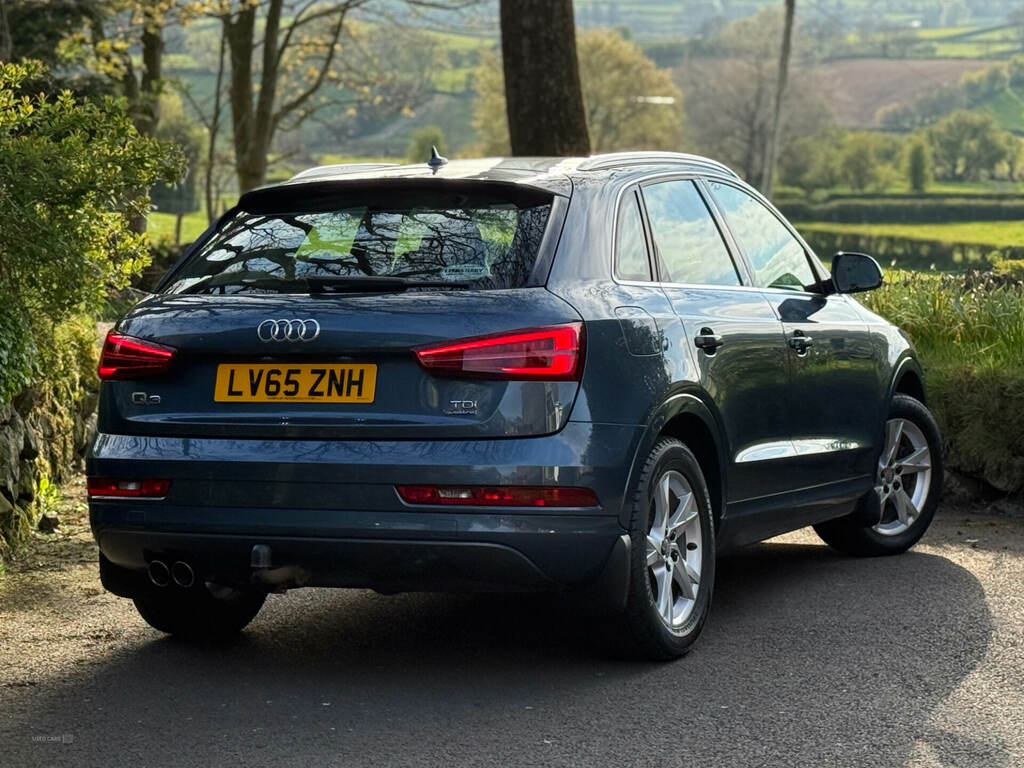 Audi Q3 2.0 Tdi Quattro Se S Tronic LV65ZNH Blue #2