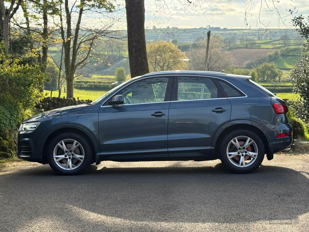 Audi Q3 2.0 Tdi Quattro Se S Tronic LV65ZNH Blue #5