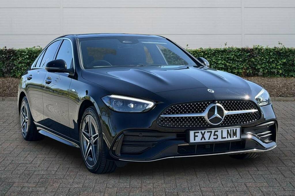 Mercedes-Benz C Class C300e Amg Line Premium Plus 9G-tronic Black