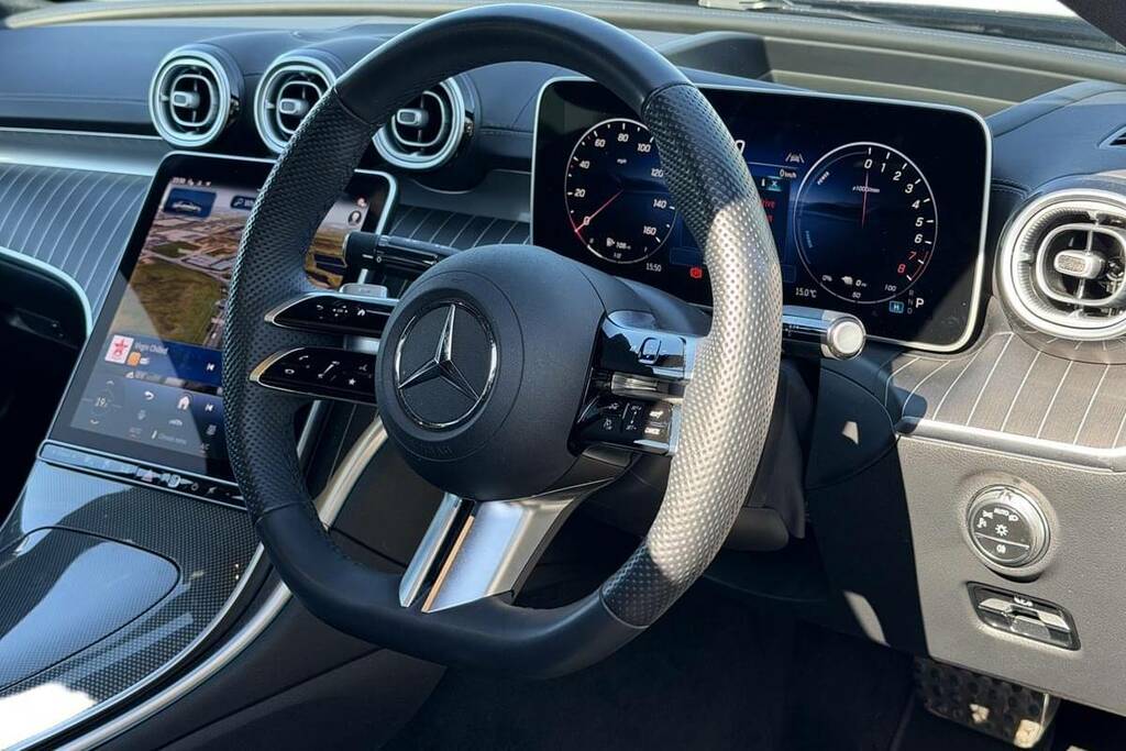 Mercedes-Benz C Class C300e Amg Line Premium Plus 9G-tronic FX75LNM Black #3