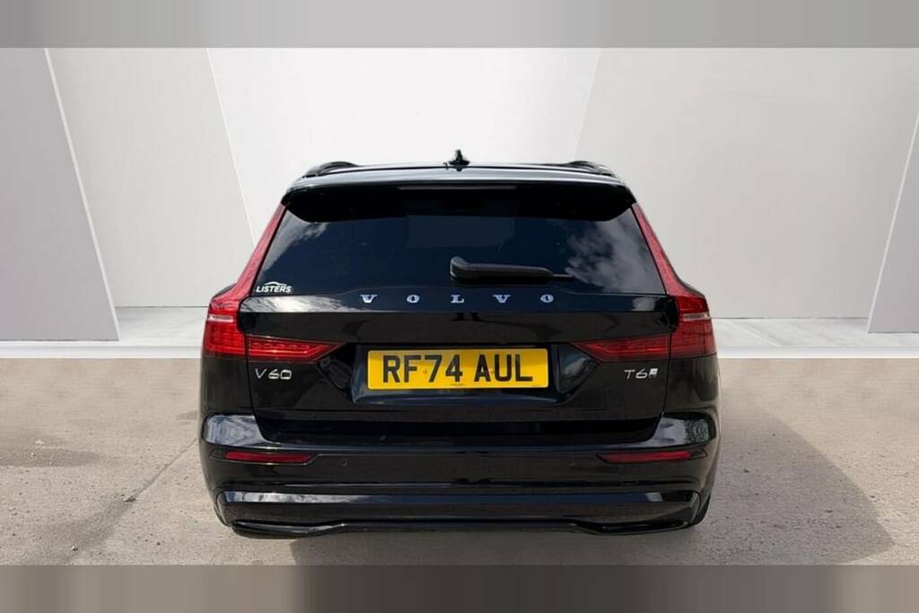 Volvo V60 2.0 T6 350 Phev Plus Dark Awd RF74AUL Black #4
