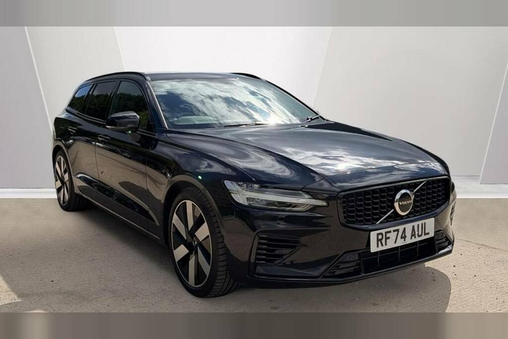 Volvo V60 2.0 T6 350 Phev Plus Dark Awd Black
