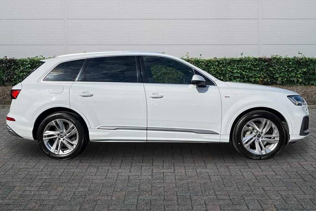 Audi Q7 50 Tdi Quattro S Line Tiptronic BL71YVV White #4