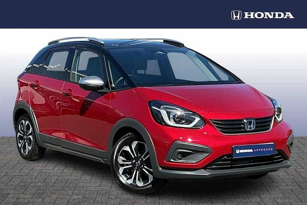 Honda Jazz 1.5 I-mmd Hybrid Crosstar Ex Ecvt Red