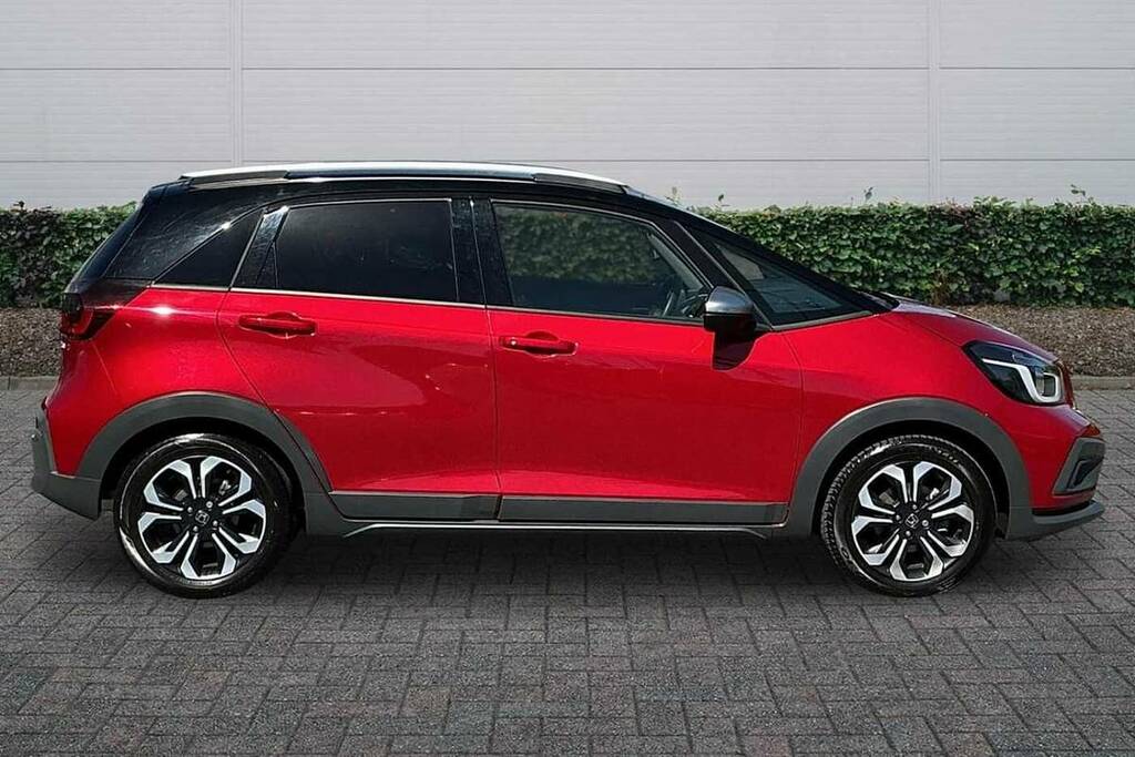 Honda Jazz 1.5 I-mmd Hybrid Crosstar Ex Ecvt BC70VYJ Red #5
