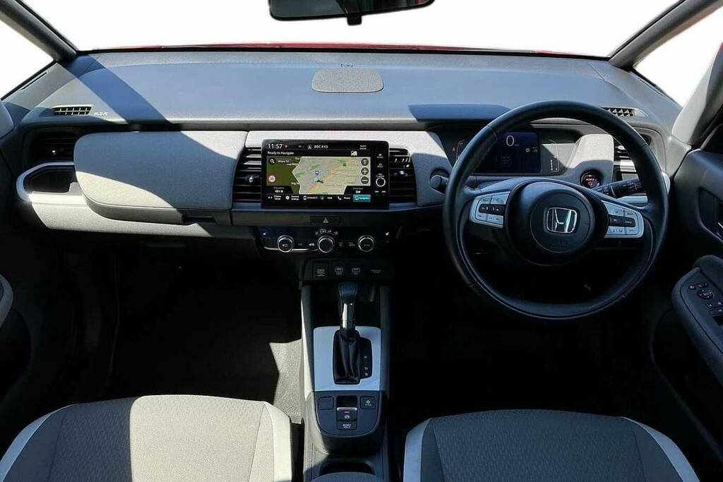 Honda Jazz 1.5 I-mmd Hybrid Crosstar Ex Ecvt BC70VYJ Red #4
