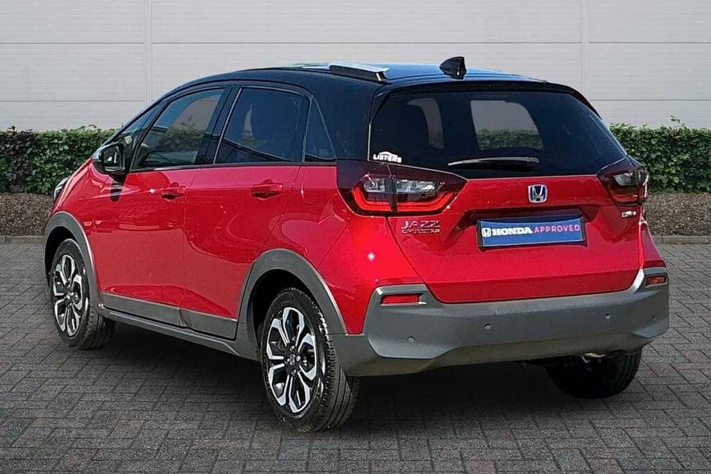 Honda Jazz 1.5 I-mmd Hybrid Crosstar Ex Ecvt BC70VYJ Red #3