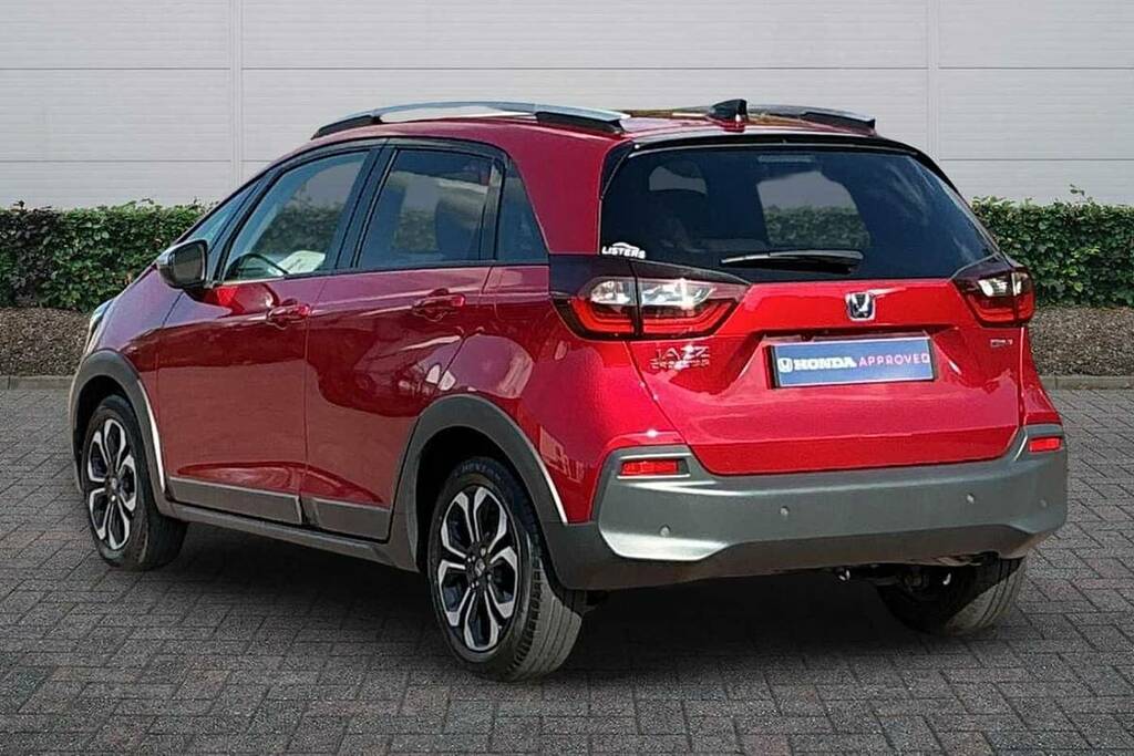 Honda Jazz 1.5 I-mmd Hybrid Crosstar Ex Ecvt KY21DXX Red #3