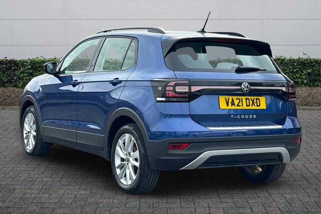 Volkswagen T-Cross 1.0 Tsi 110 Se Dsg VA21DXD Blue #3