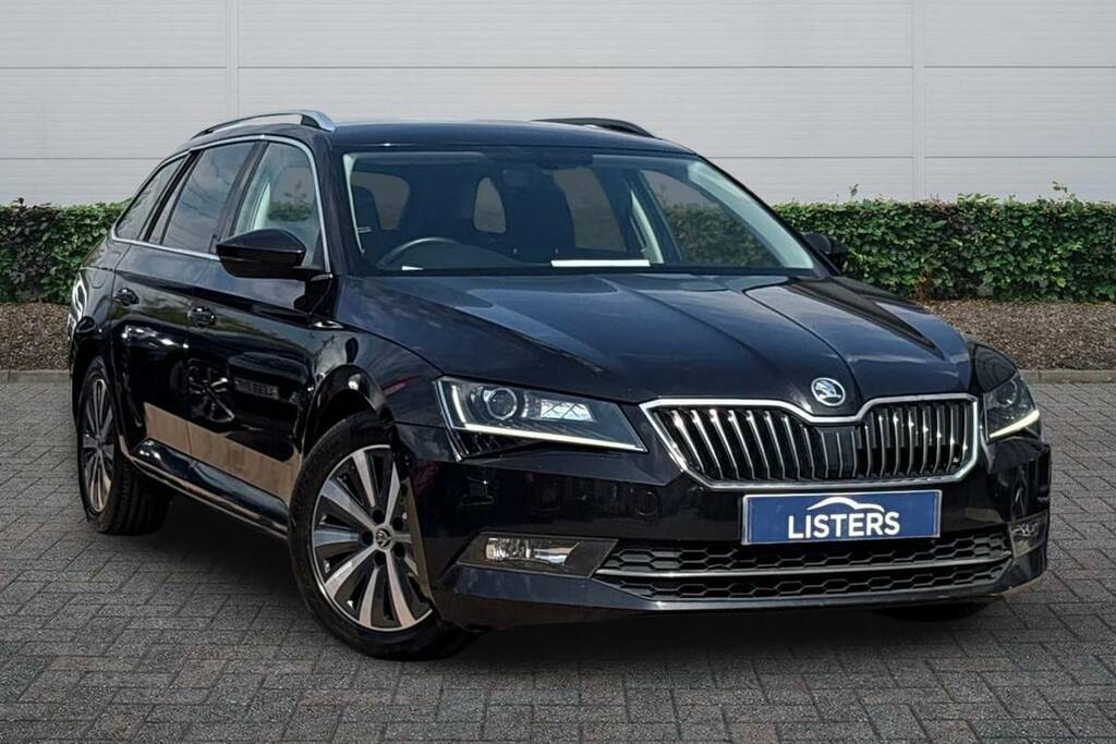 Skoda Superb 1.6 Tdi Cr Se L Executive Greenline Black
