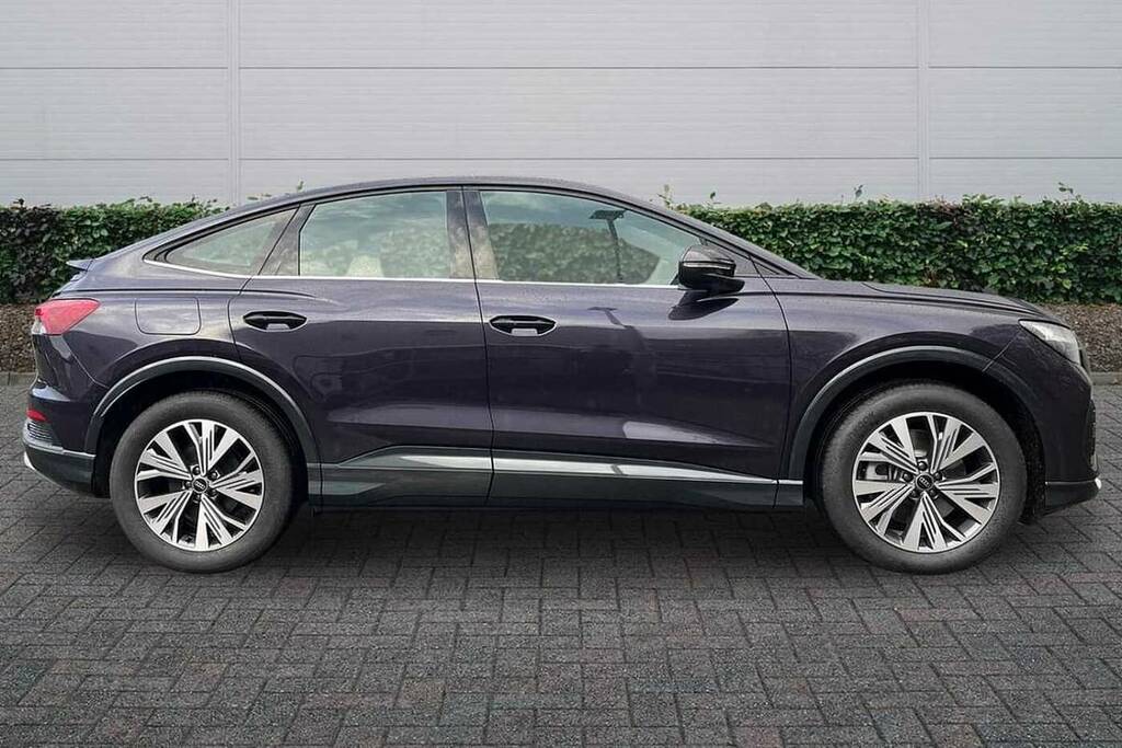 Audi Q4 E Tron 150Kw 40 63Kwh Sport Leather BG26FLH Purple #4