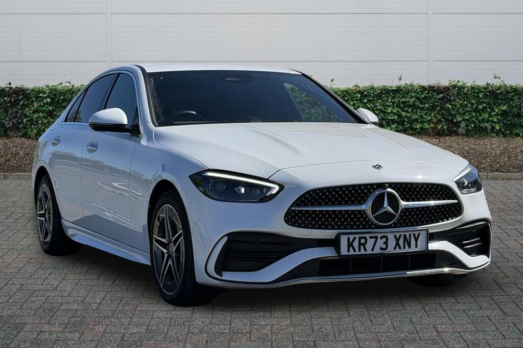 Mercedes-Benz C Class C300e Amg Line Premium 9G-tronic White