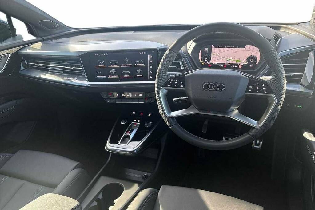 Audi Q4 E Tron 210Kw 45 82Kwh S Line Leather VK26RLZ Black #6