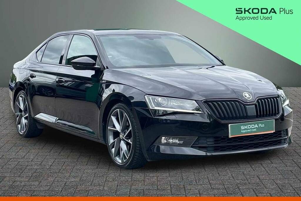 Skoda Superb 2.0 Tdi Cr Sport Line Plus Dsg 7 Speed Black