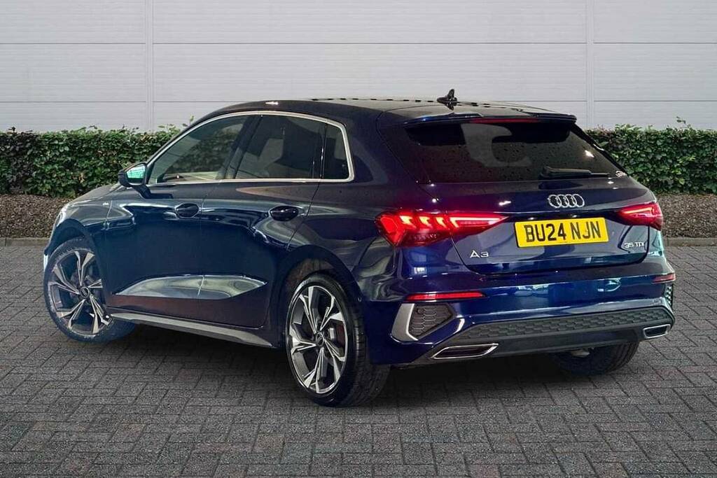 Audi A3 35 Tdi S Line S Tronic BU24NJN Blue #3