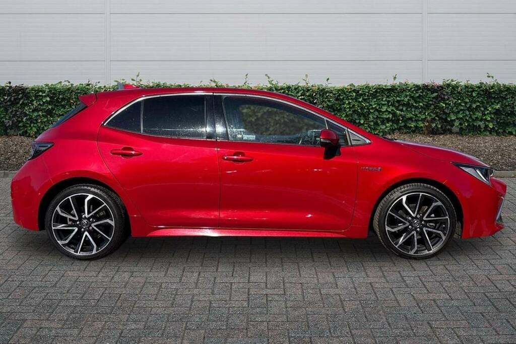 Toyota Corolla 1.8 Vvt-i Hybrid Excel Cvt ME19GYP Red #4